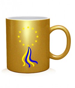 Чашка арт Звезды Евросоюза Вариант №1