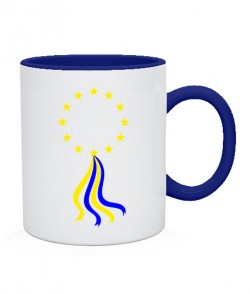 Чашка Звезды Евросоюза Вариант №1