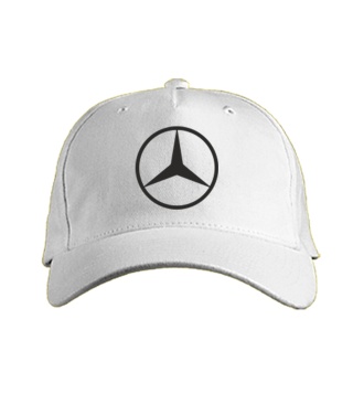 Кепка преміум (Білий) "Оксамит" MERCEDES 