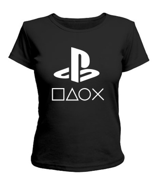 Жіноча футболка Playstation