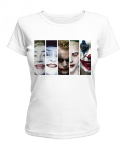 Женская футболка Джокер №6