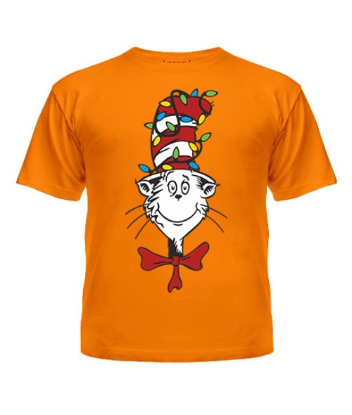 Дитяча футболка Кіт у капелюсі