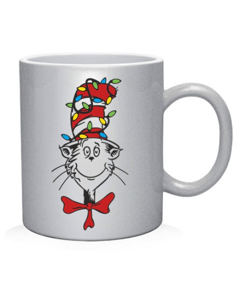 Чашка арт Кіт в капелюсі