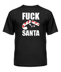 Чоловіча футболка Fuck Santa