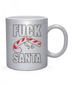 Чашка арт Fuck Santa