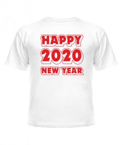 Дитяча футболка HAPPY NEW YEAR 2020