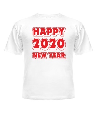 Футболка детская HAPPY NEW YEAR 2020