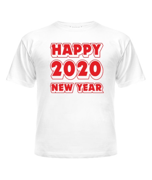 Дитяча футболка HAPPY NEW YEAR 2020