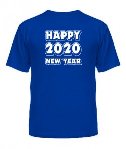 Чоловіча футболка HAPPY NEW YEAR 2020