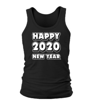 Мужская майка HAPPY NEW YEAR2020