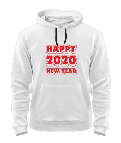 Толстовка-худи HAPPY NEW YEAR 2020