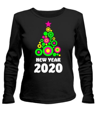 Женский лонгслив New Year 2020