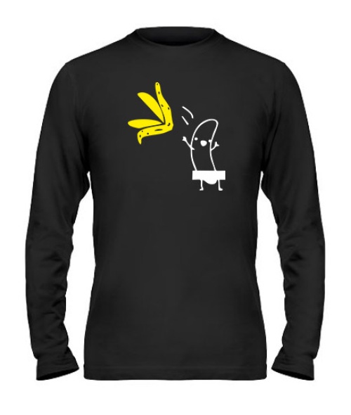 Мужской Лонгслив Banana (Банан)