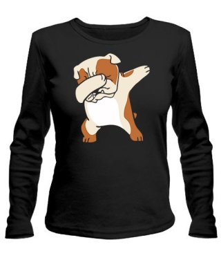 Жіночий лонгслів Bulldog (бульдог)