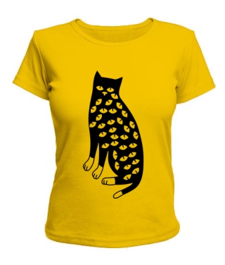 Жіноча футболка Кіт