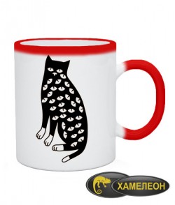 Чашка хамелеон Кіт