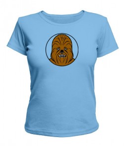 Женская футболка Чубакка (Star Wars)