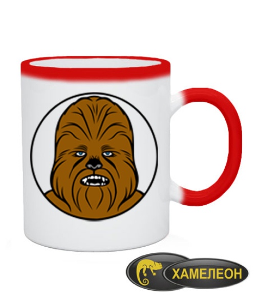 Чашка хамелеон Чубакка (Star Wars)