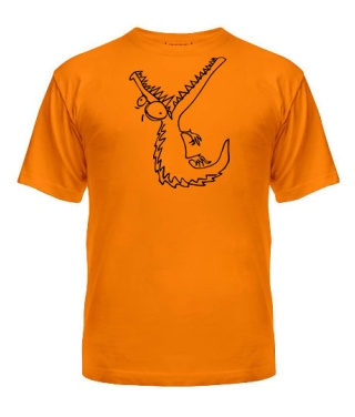 Чоловіча футболка Крокодил