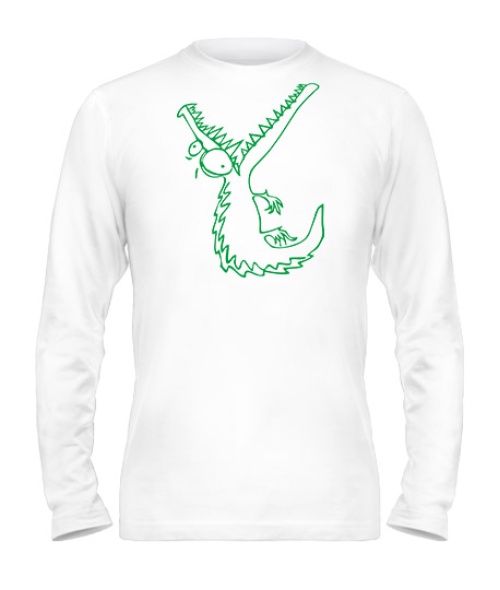 Чоловічий лонгслів Крокодил
