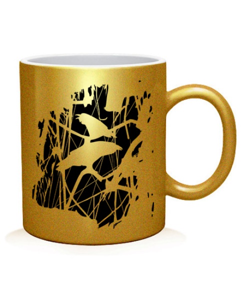 Чашка арт Ворони