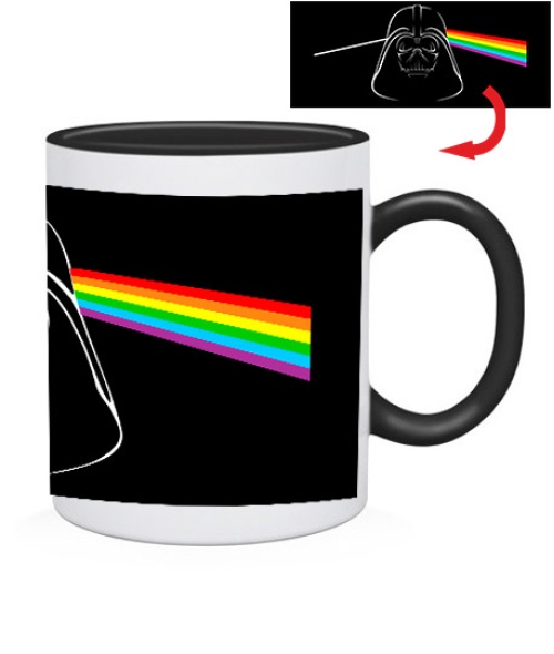 Чашка Зворотний бік місяця (Star Wars)