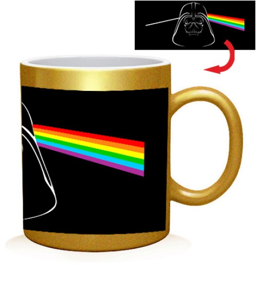 Чашка арт Зворотний бік місяця (Star Wars)