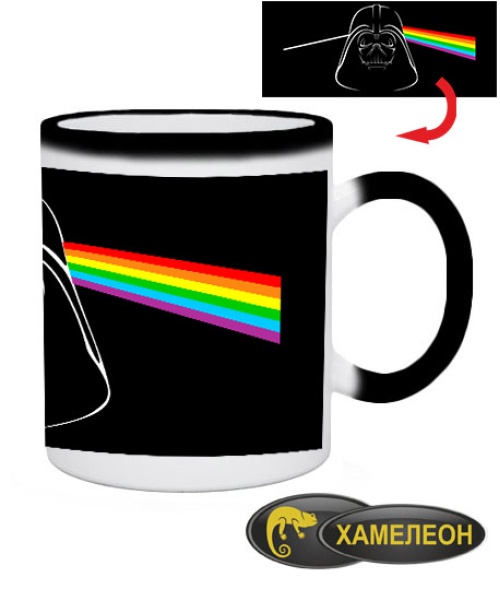 Чашка хамелеон Зворотний бік місяця (Star Wars)