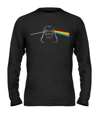 Чоловічий лонгслів Зворотний бік місяця (Star Wars)