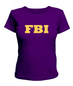 Жіноча футболка FBI