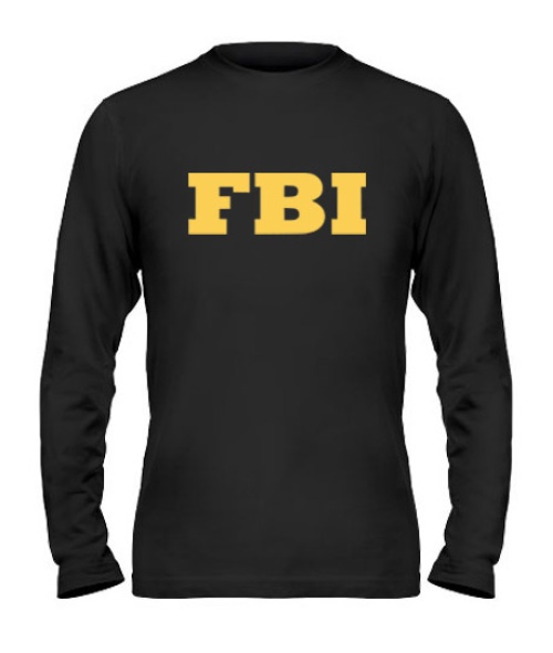 Чоловічий лонгслів FBI