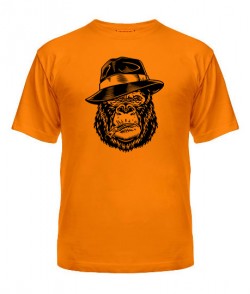 Чоловіча футболка Горила в капелюсі