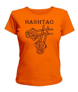 Жіноча футболка HASHTAG