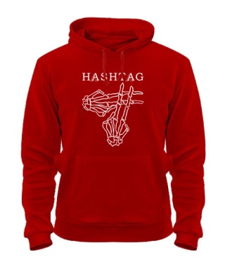 Толстовка-худі HASHTAG