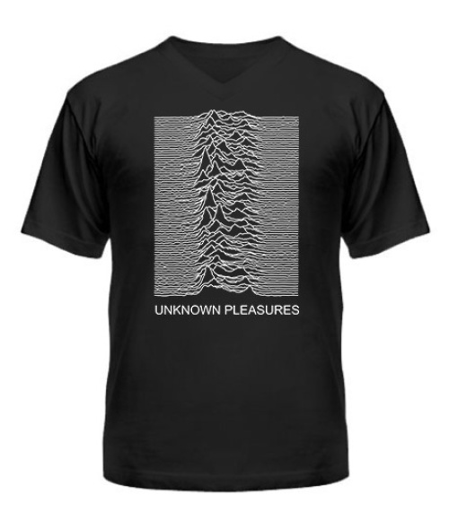 Чоловіча футболка з V-подібним вирізом Joy Division