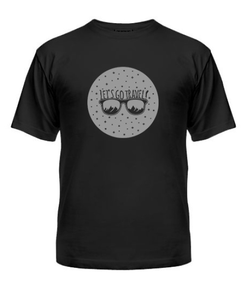 Чоловіча футболка Окуляри Туриста