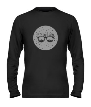 Чоловічий лонгслів Окуляри Туриста