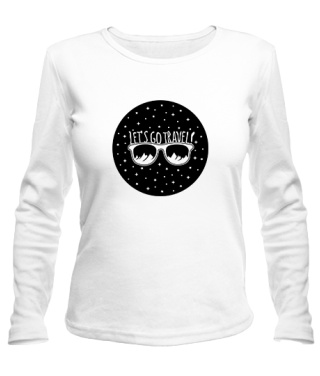 Жіночий лонгслів Окуляри Туриста