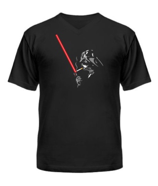 Чоловіча футболка з V-подібним вирізом Дарт Вейдер Варіант №5