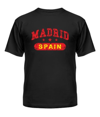 Чоловіча футболка Мадрид Чоловіча футболка Мадрид
