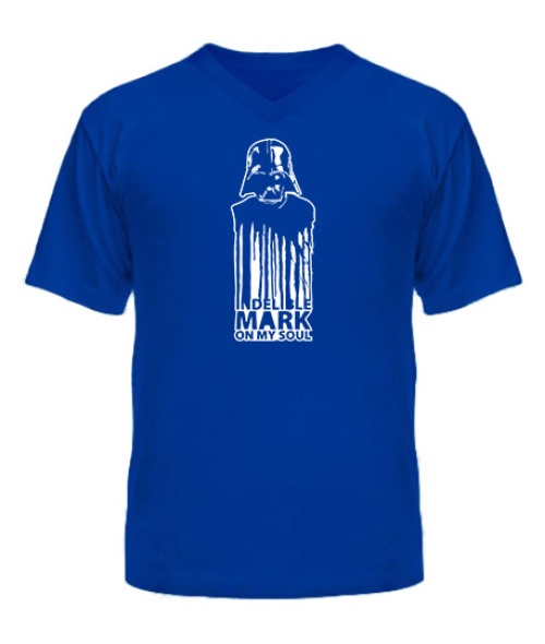 Мужская Футболка с V-образным вырезом Star Wars № 18