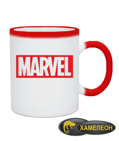 Чашка хамелеон MARVEL