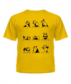 Дитяча футболка Панда Йога (Panda)