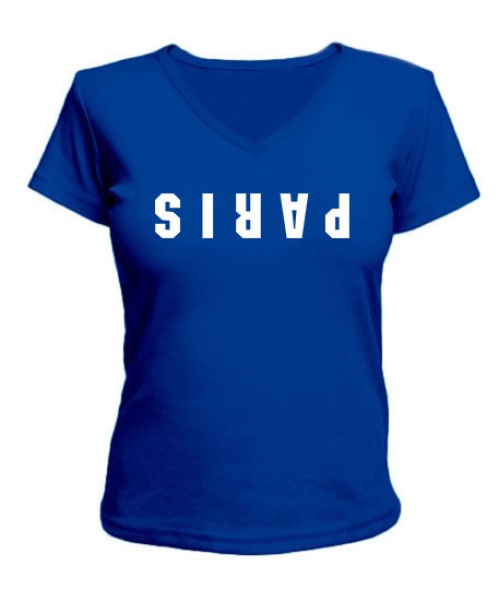 Жіноча футболка з V-подібним вирізом Праріж 2 (Paris2)