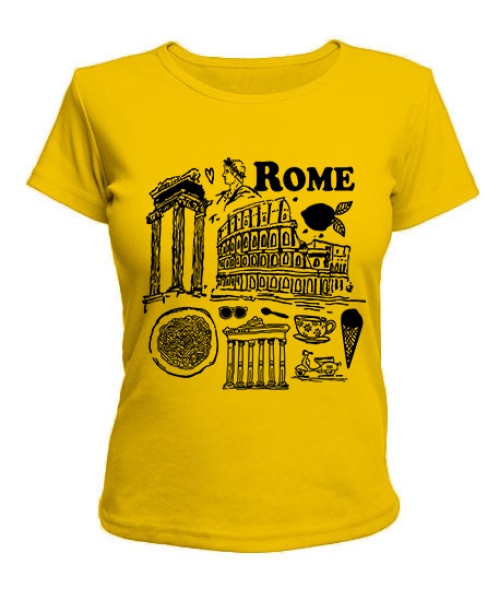 Жіноча футболка Рим