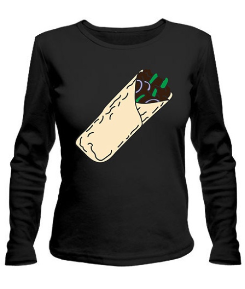 Жіночий лонгслів Шаурма