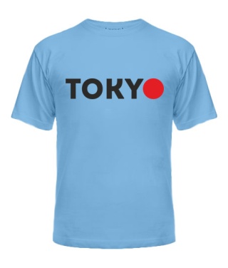 Чоловіча футболка Токіо. Чоловіча футболка Токіо.