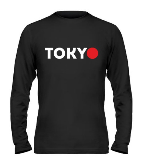 Чоловічий лонгслів Токіо