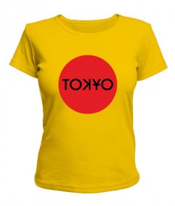 Женская футболка Токио2