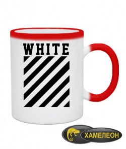 Чашка хамелеон White